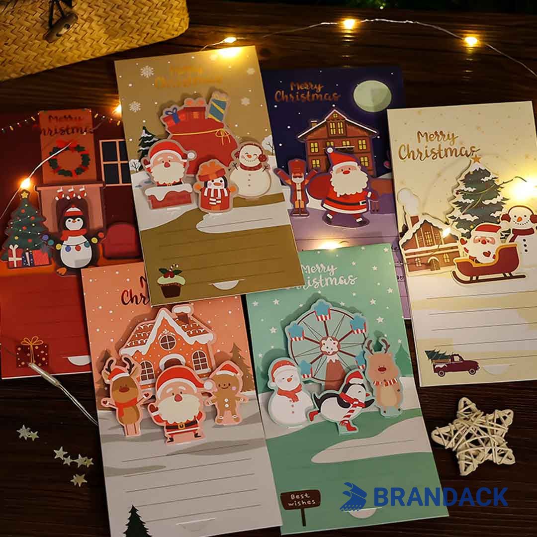 Design and Print Your Own Pop Up Christmas Cards for Business