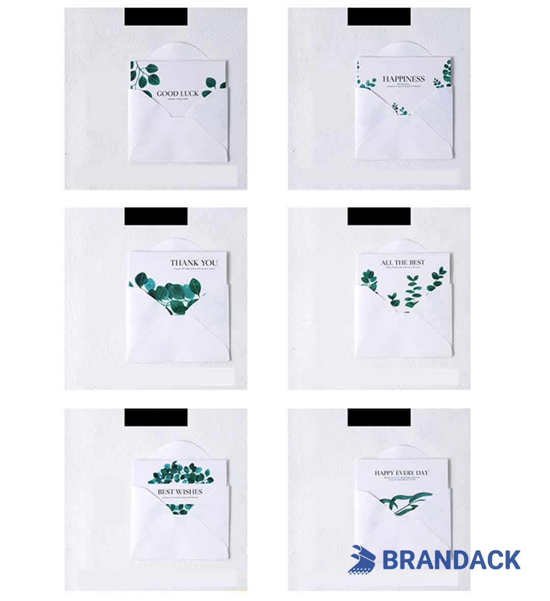 Eco Friendly 4x6 or 5x7 Thank You Greeting Card Printing for Clients