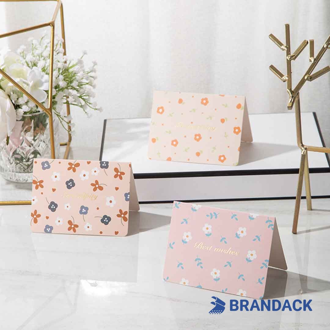 Custom Business Logo Holiday Greeting Cards with Envelopes Custom Business Logo Holiday Greeting Cards with Envelopes