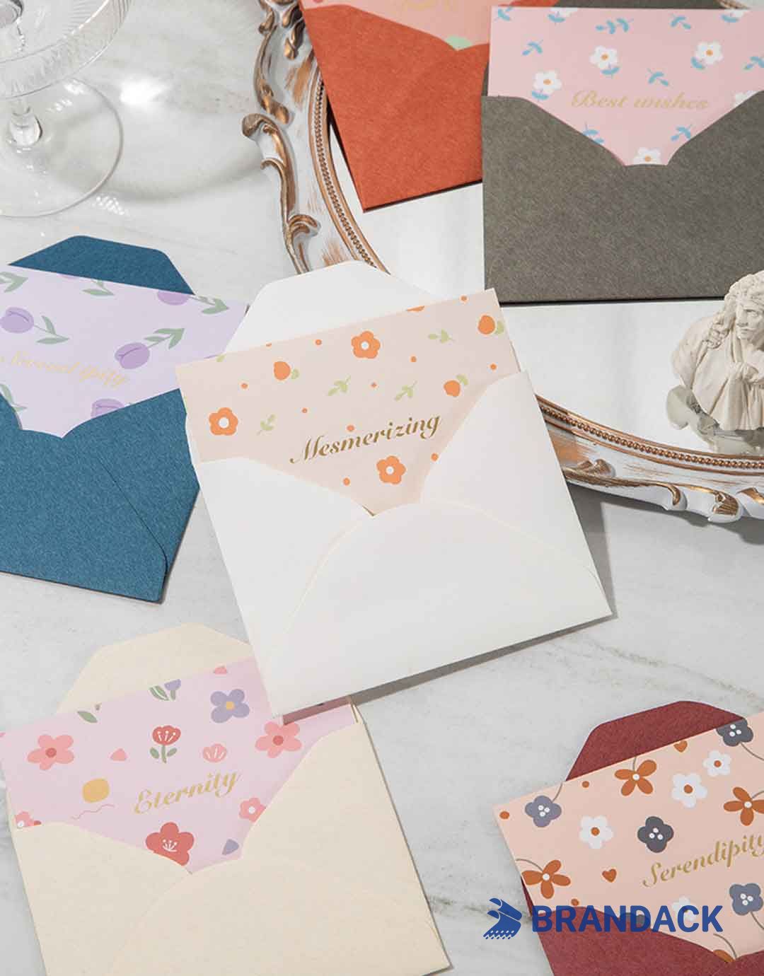 Custom Business Logo Holiday Greeting Cards with Envelopes Custom Business Logo Holiday Greeting Cards with Envelopes