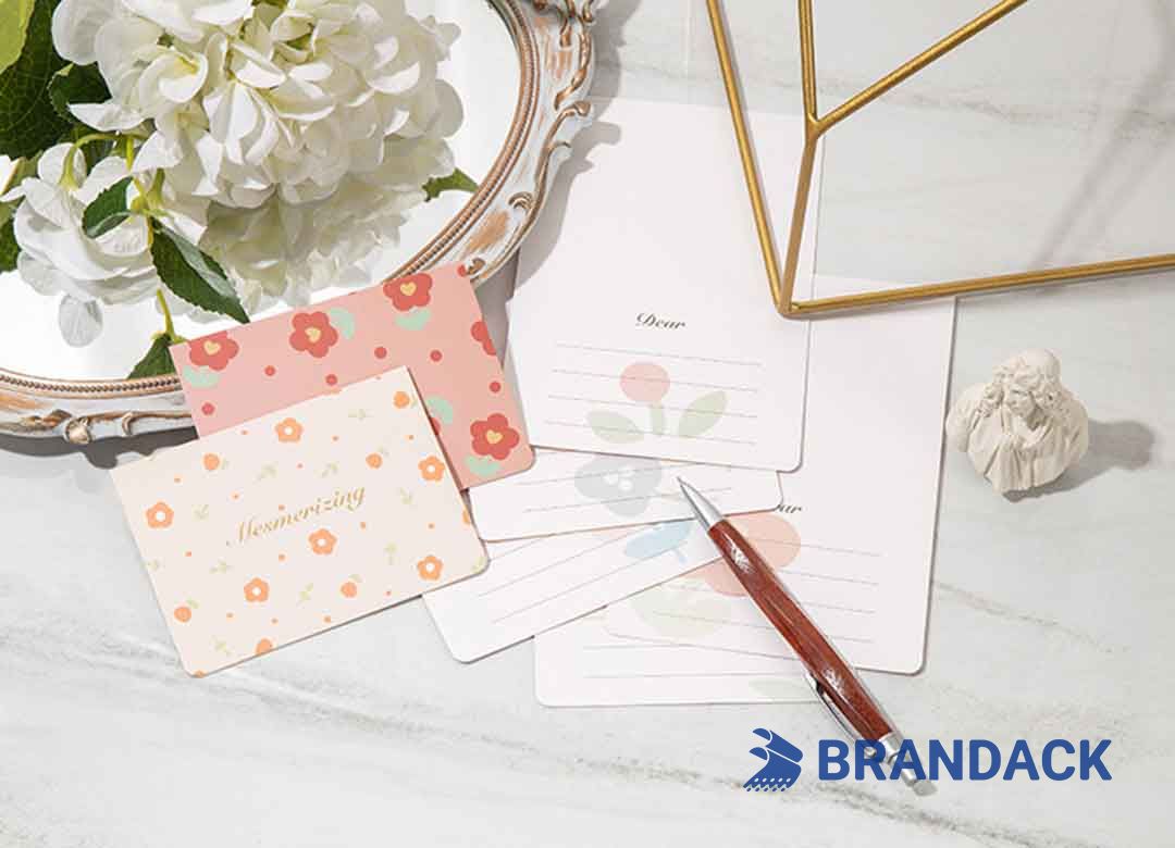 Custom Business Logo Holiday Greeting Cards with Envelopes Custom Business Logo Holiday Greeting Cards with Envelopes