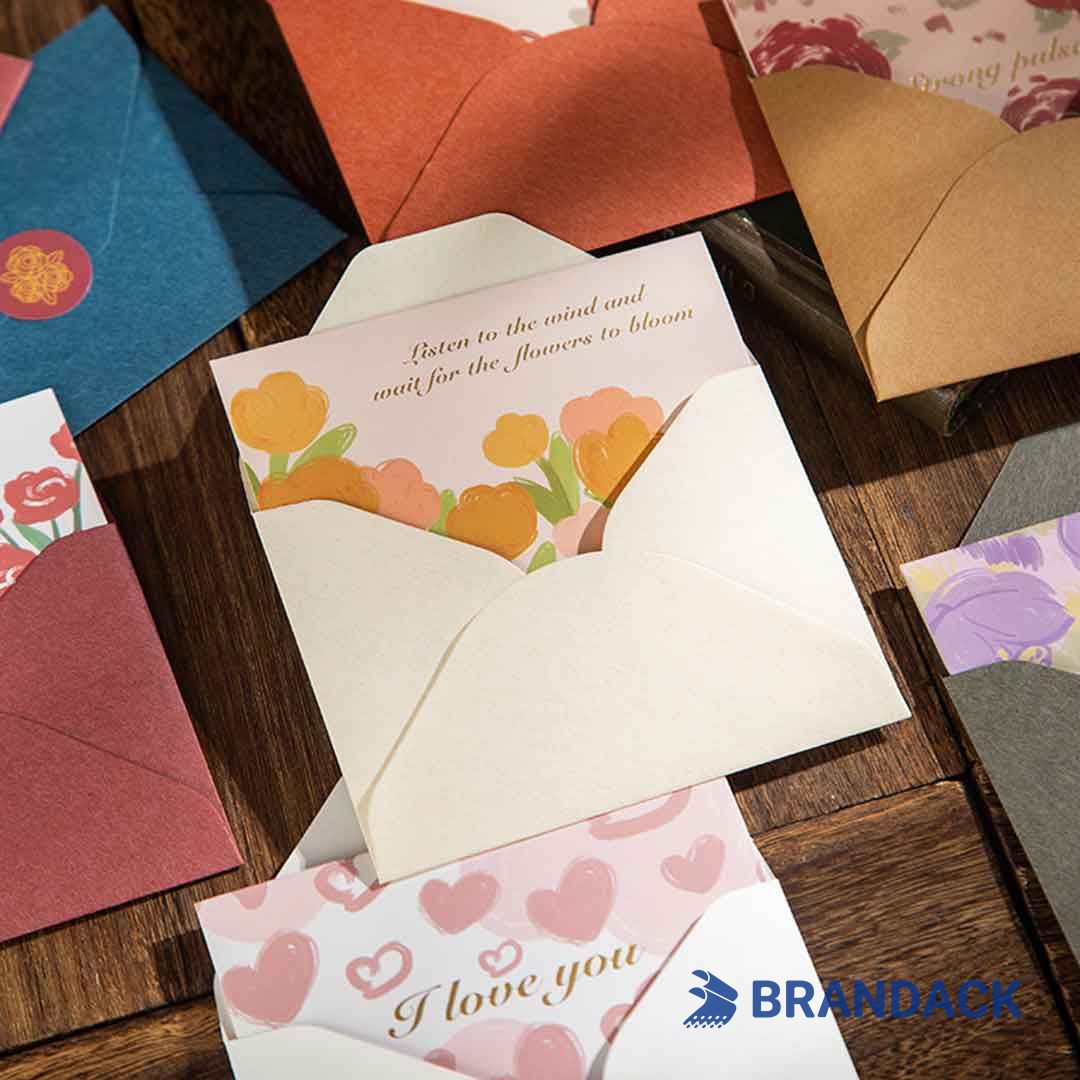 Custom Business Logo Holiday Greeting Cards with Envelopes Custom Business Logo Holiday Greeting Cards with Envelopes