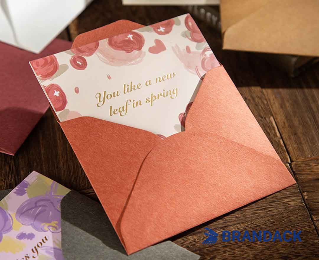 Custom Business Logo Holiday Greeting Cards with Envelopes Custom Business Logo Holiday Greeting Cards with Envelopes