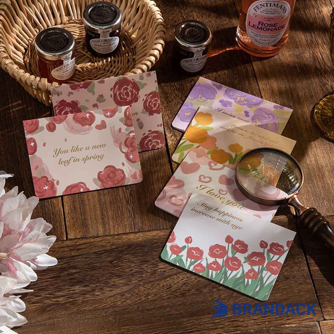 Custom Business Logo Holiday Greeting Cards with Envelopes Custom Business Logo Holiday Greeting Cards with Envelopes