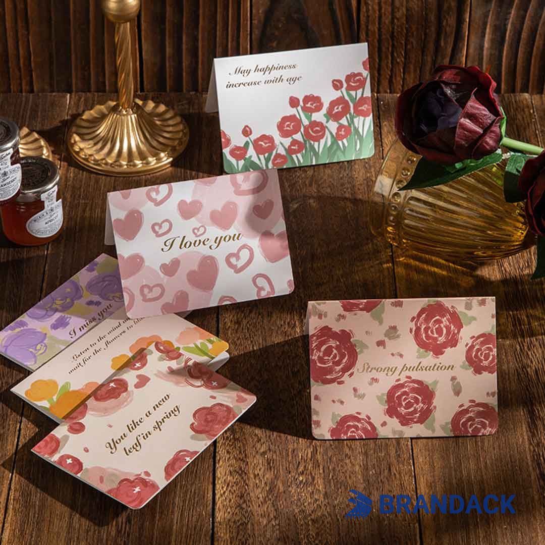 Custom Business Logo Holiday Greeting Cards with Envelopes Custom Business Logo Holiday Greeting Cards with Envelopes