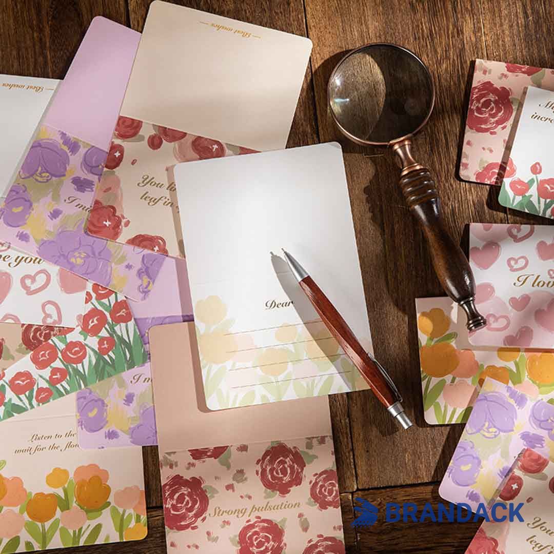 Custom Business Logo Holiday Greeting Cards with Envelopes Custom Business Logo Holiday Greeting Cards with Envelopes