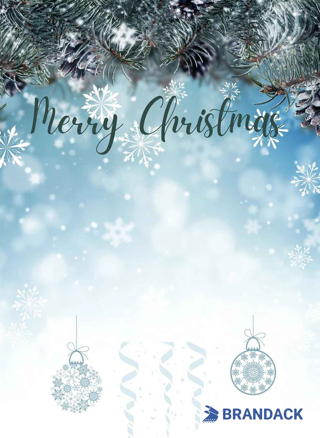 Double Sided Custom Religious Business Christmas Cards