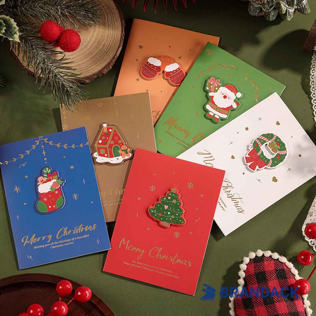 Double Sided Custom Religious Business Christmas Cards