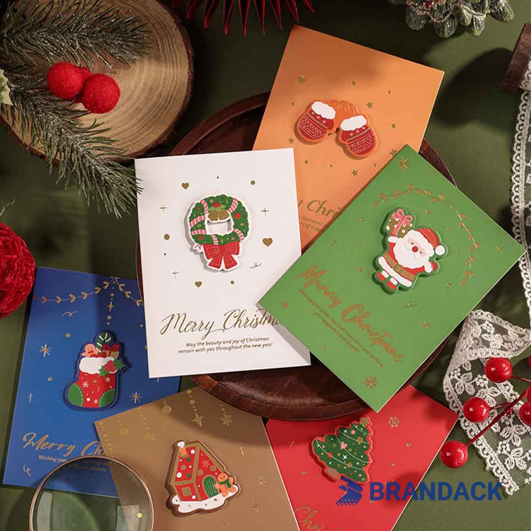 Double Sided Custom Religious Business Christmas Cards