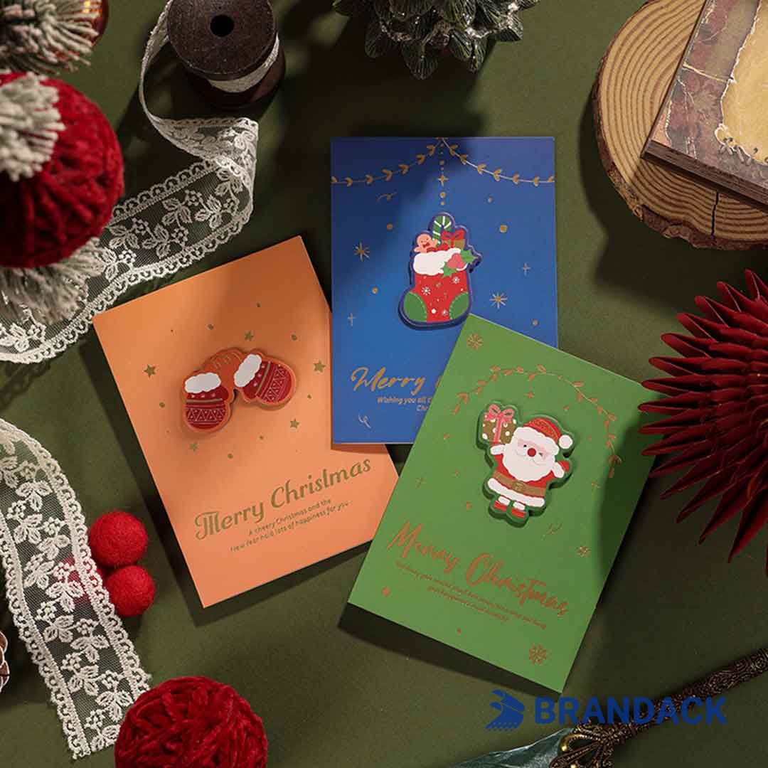 Double Sided Custom Religious Business Christmas Cards