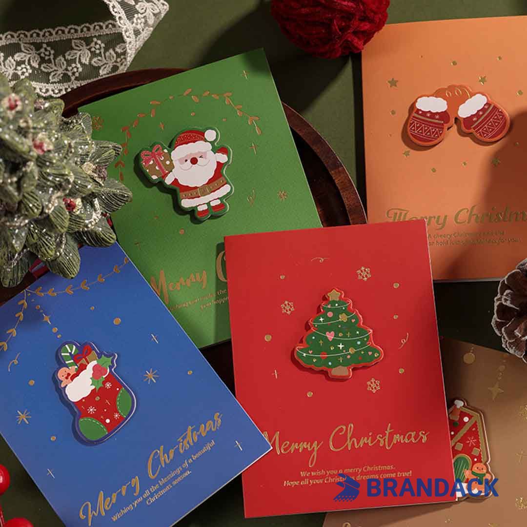 Double Sided Custom Religious Business Christmas Cards