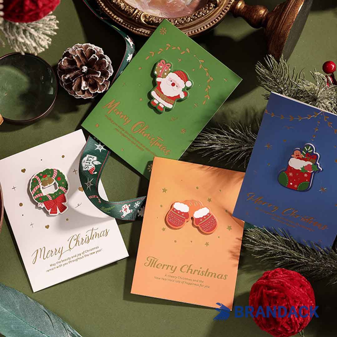 Double Sided Custom Religious Business Christmas Cards