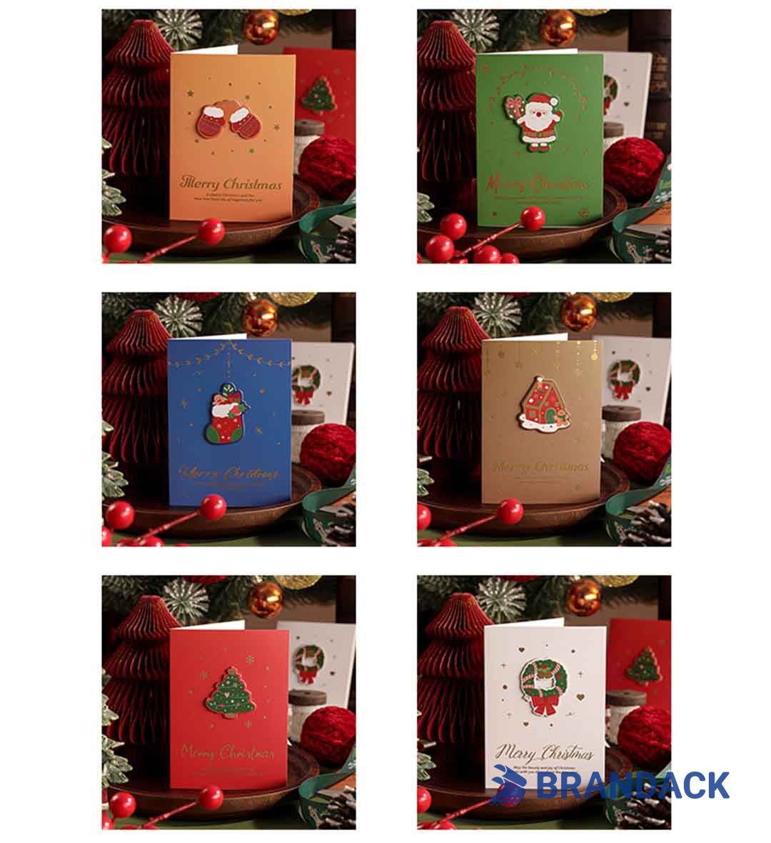 Double Sided Custom Religious Business Christmas Cards