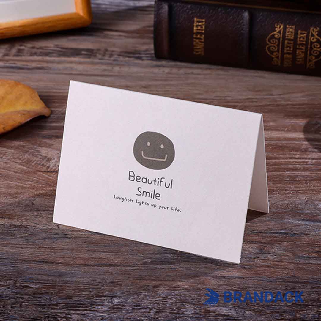 Custom Folded Holiday Greeting Cards Printing with Design Service