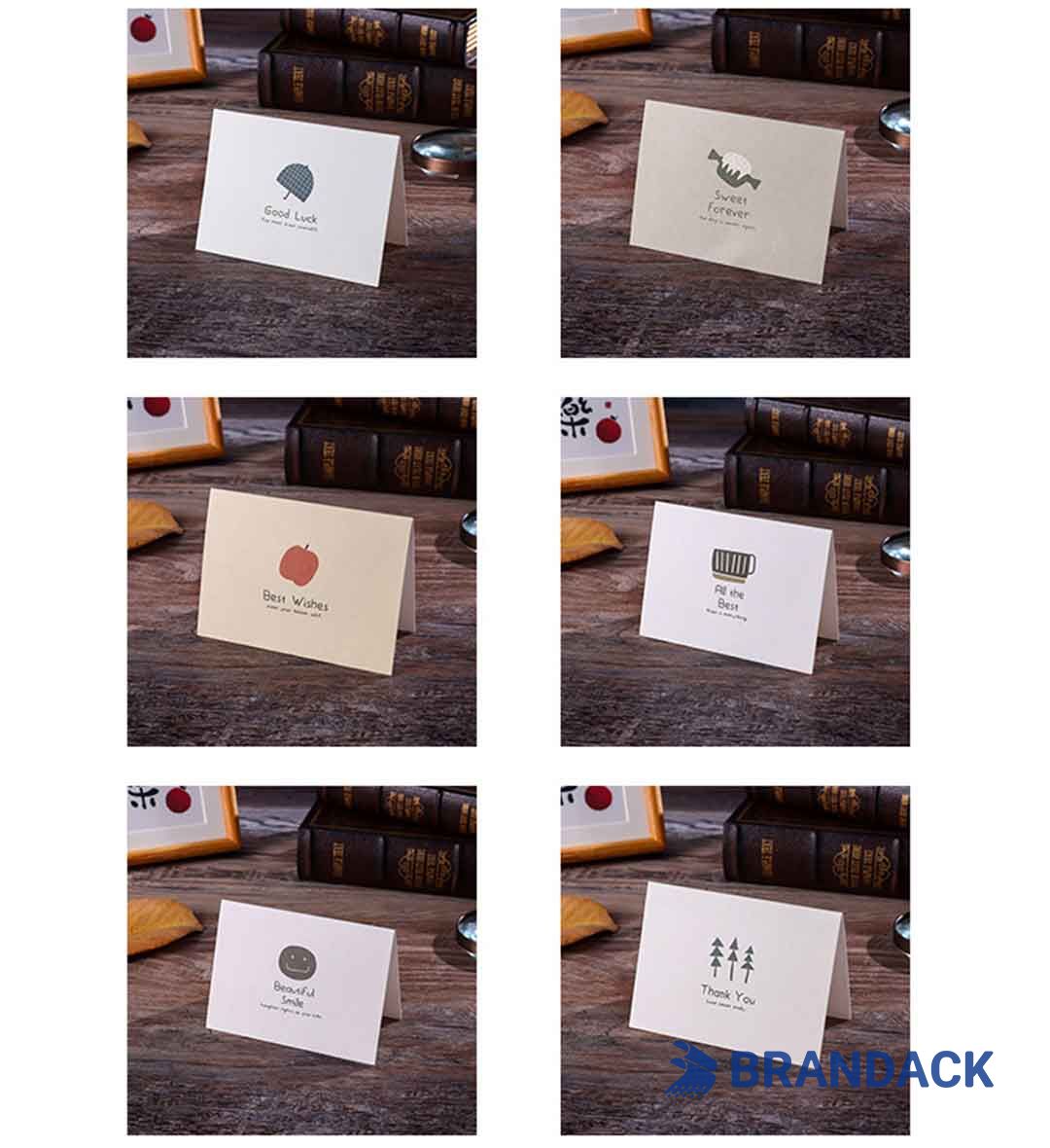 Custom Folded Holiday Greeting Cards Printing with Design Service