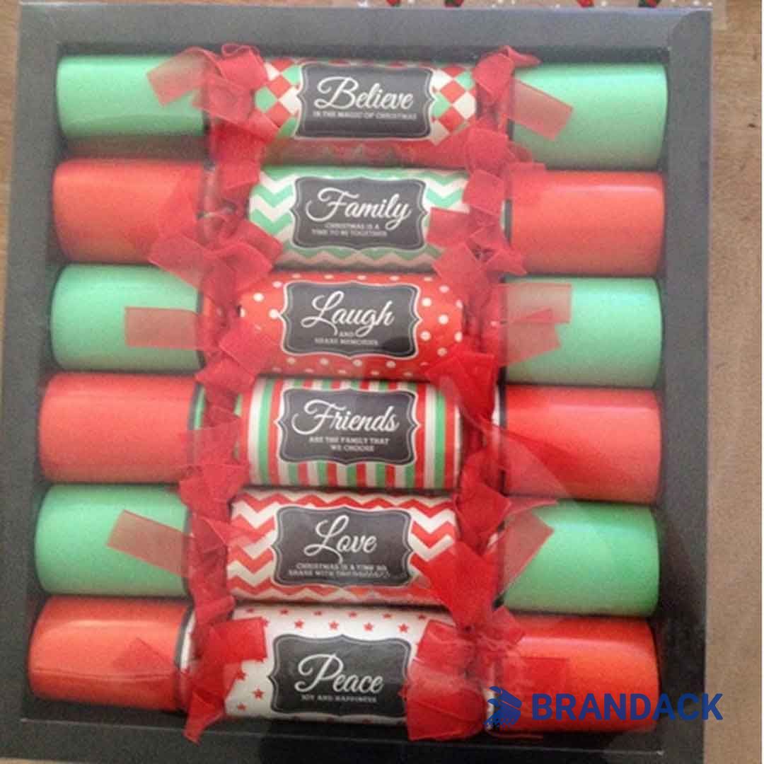 Custom Awesome English Christmas Crackers Tailored to Brand