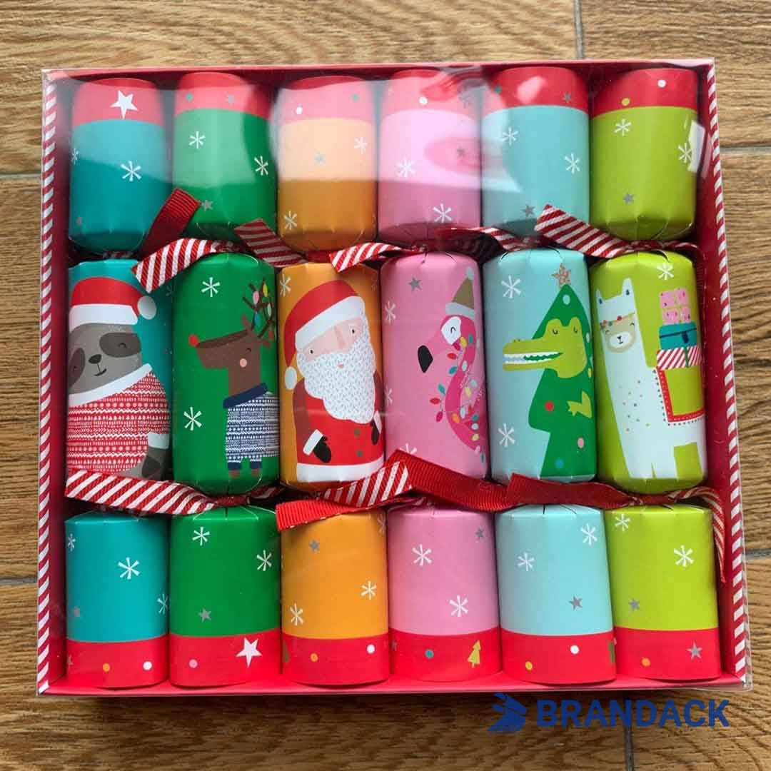 Custom Awesome English Christmas Crackers Tailored to Brand