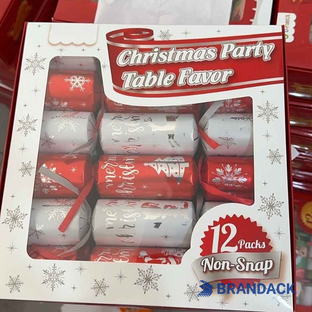 Custom Awesome English Christmas Crackers Tailored to Brand