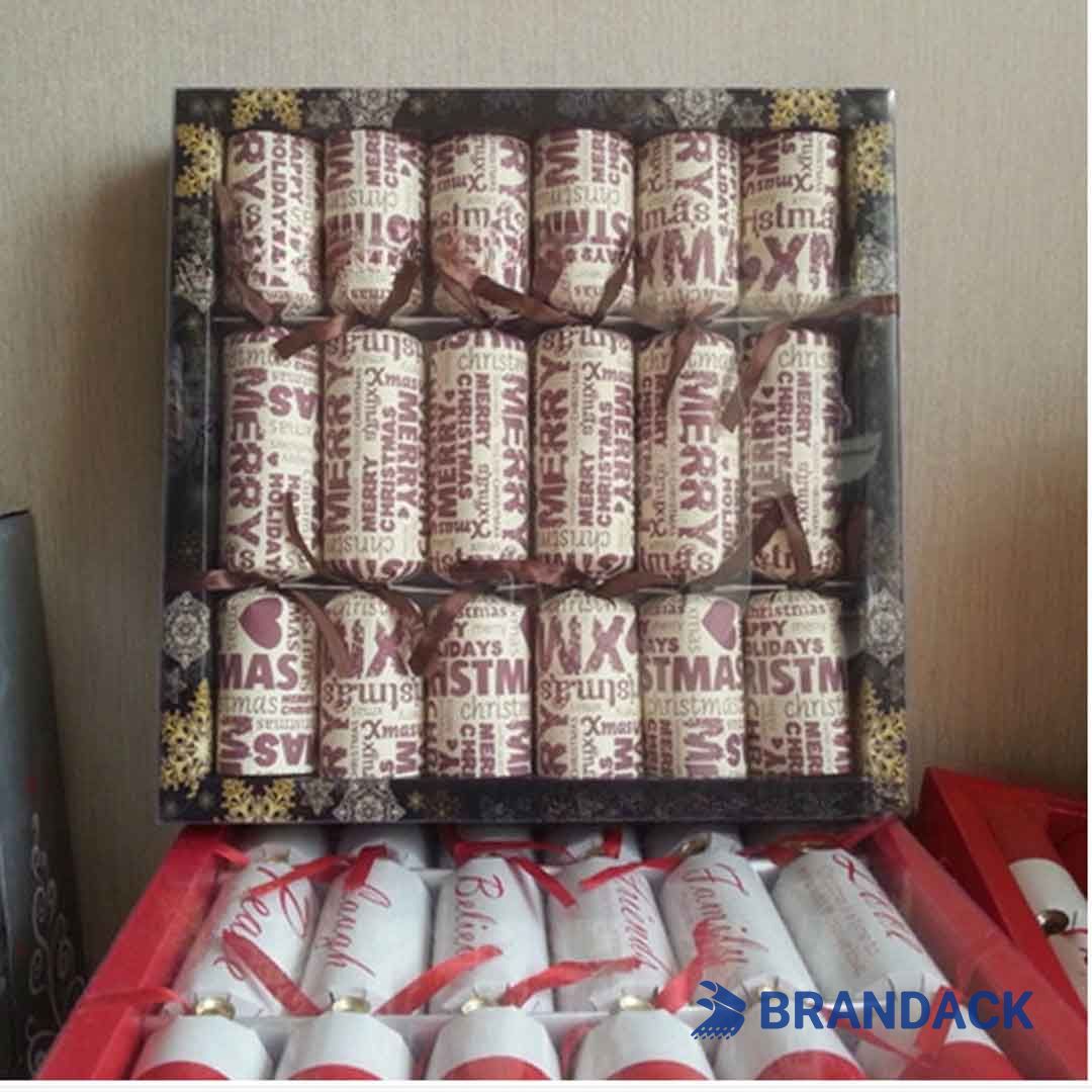 Custom Awesome English Christmas Crackers Tailored to Brand