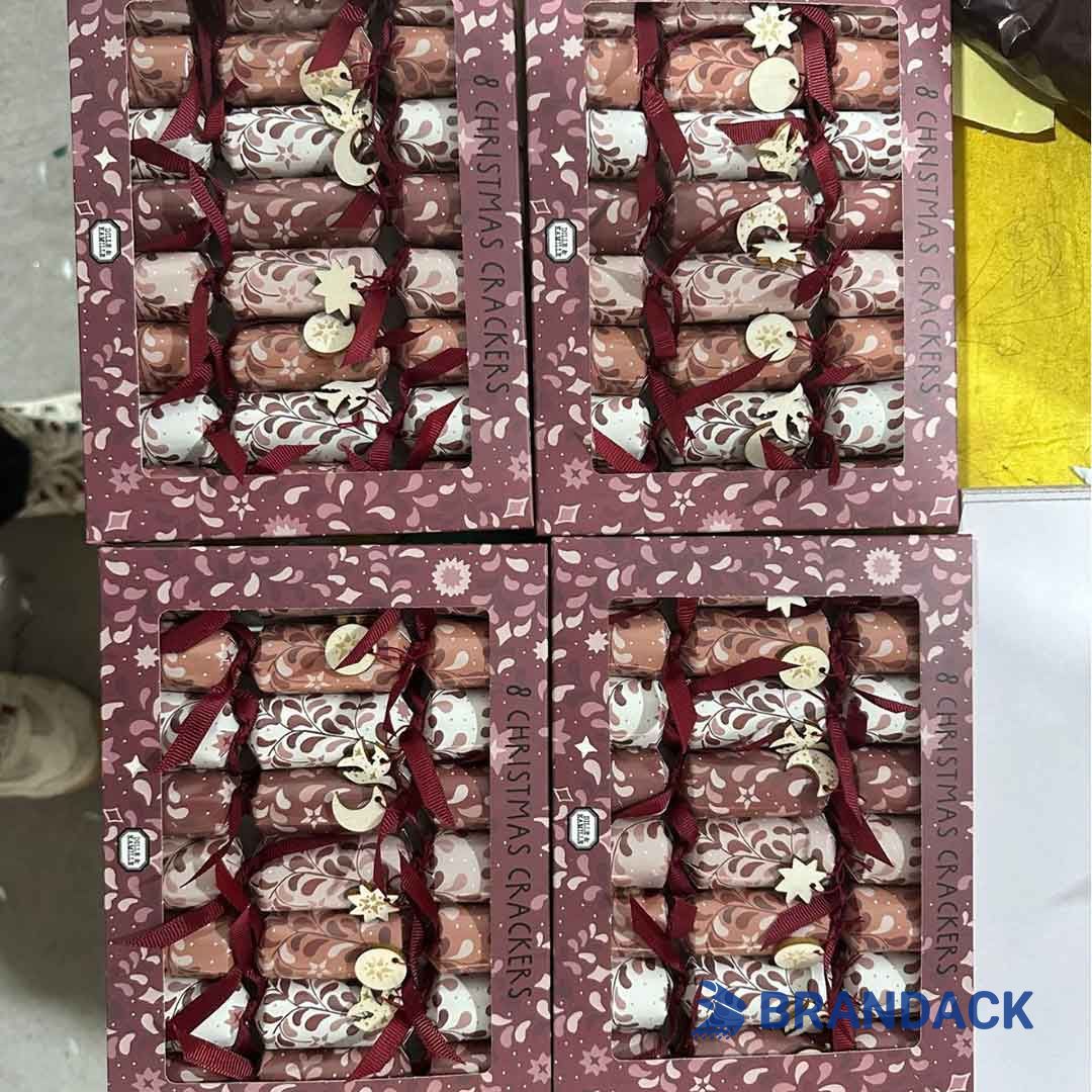 Custom Awesome English Christmas Crackers Tailored to Brand