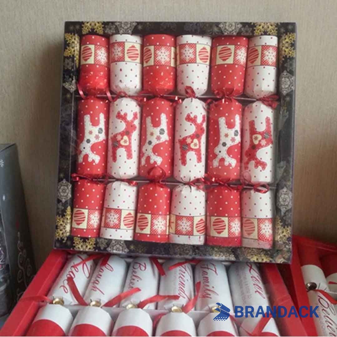 Custom Awesome English Christmas Crackers Tailored to Brand