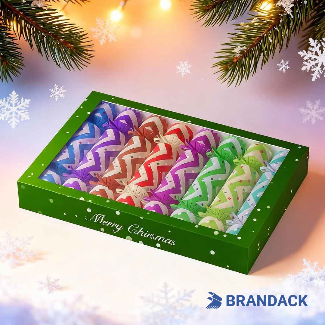 Custom Old British English Christmas Crackers with Design Service