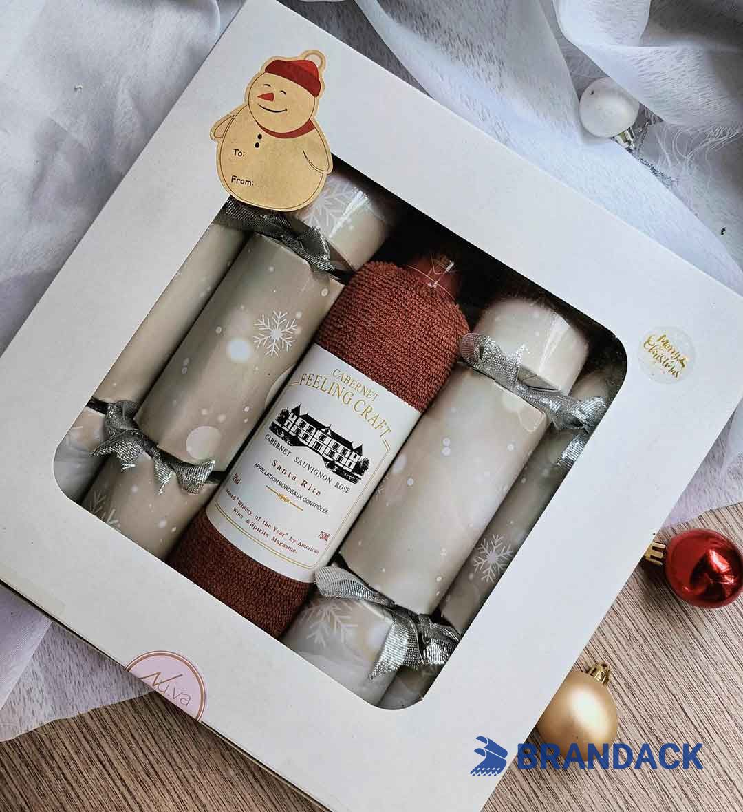 Bespoke English Christmas Crackers Unique Packaged with Logo