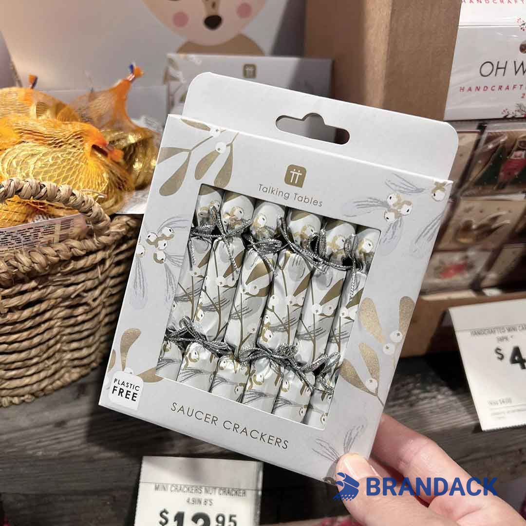 Bespoke English Christmas Crackers Unique Packaged with Logo