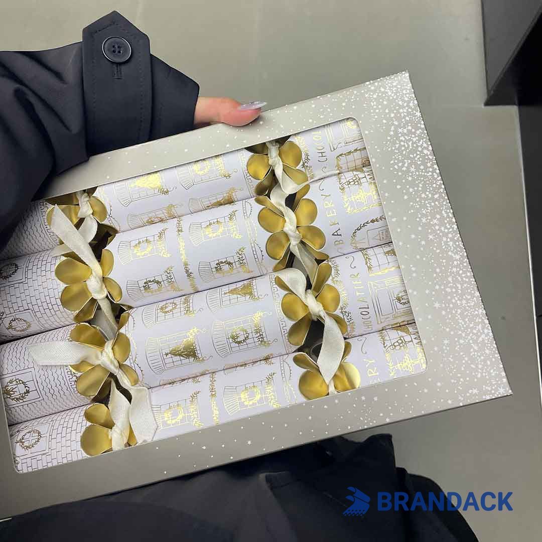 Custom Packed 8 12 Mini Xmas Crackers for Hot Selling with Your Logo