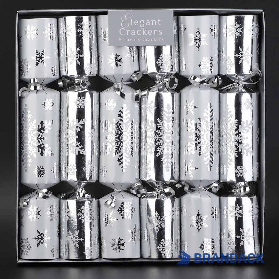 Custom 2 4 8 10 Packed Luxury Christmas Crackers with Logo