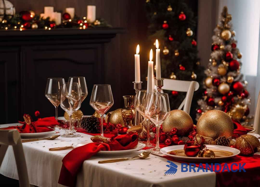 Custom 2 4 8 10 Packed Luxury Christmas Crackers with Logo