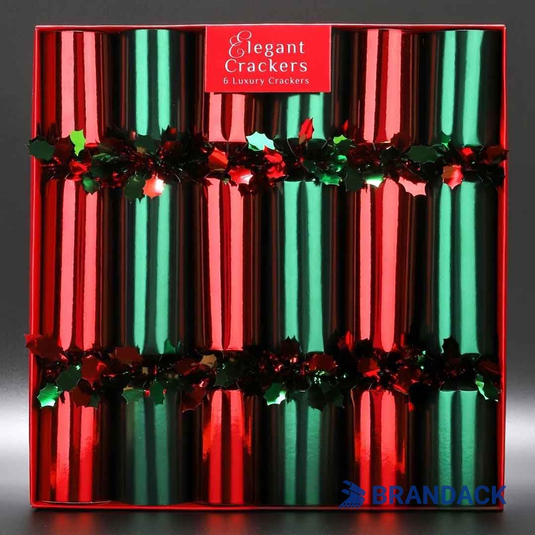 Custom Luxury Christmas Crackers with Design Service to Boost Sales