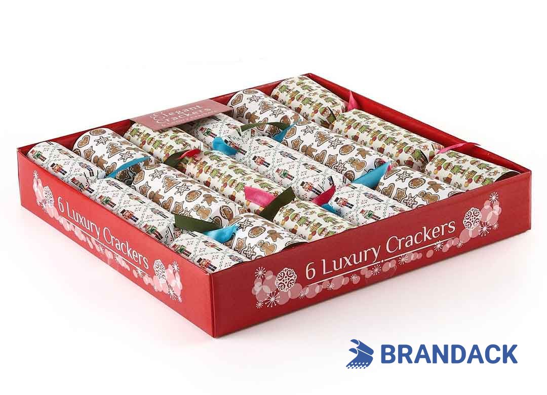 Custom Luxury Christmas Crackers with Design Service to Boost Sales