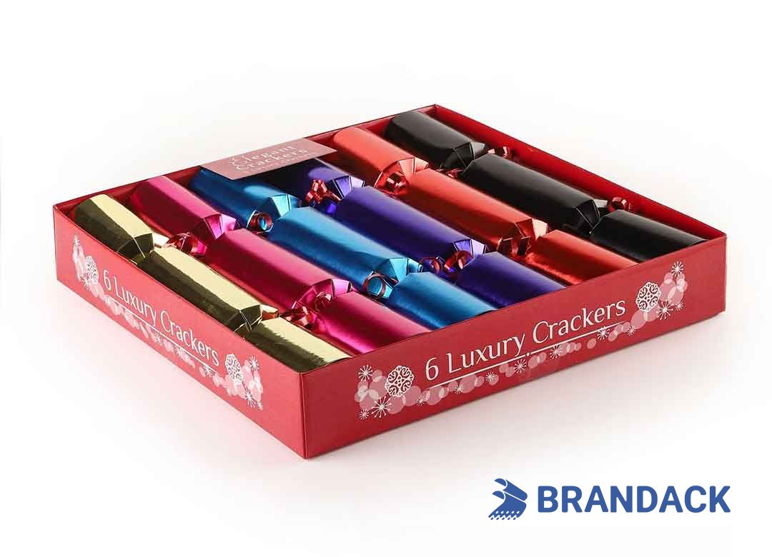 Custom Luxury Christmas Crackers with Design Service to Boost Sales