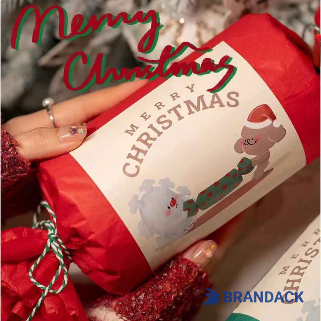 Custom Holiday Poppers Christmas Crackers with Design Service