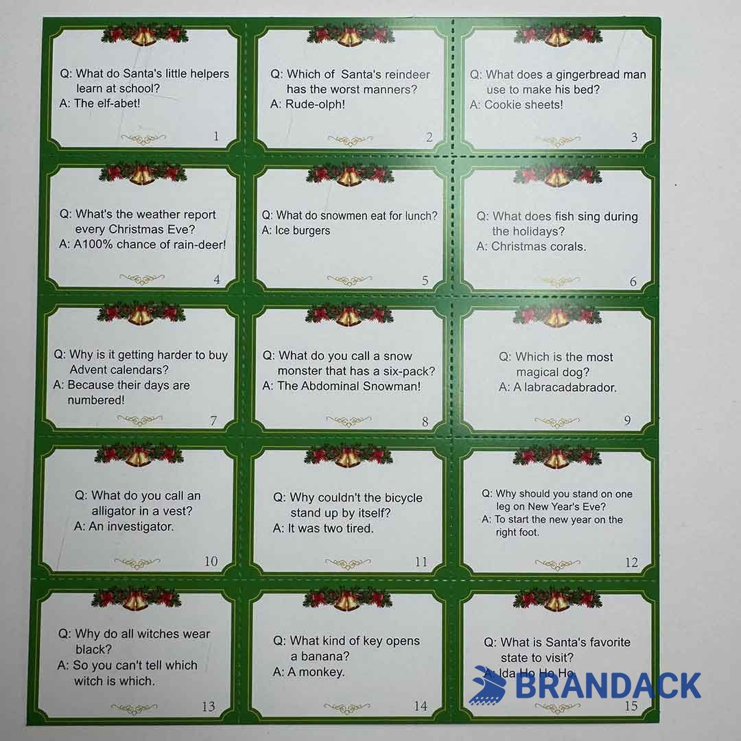 Bespoke Chris Crackers Sale with Design and Printing Service