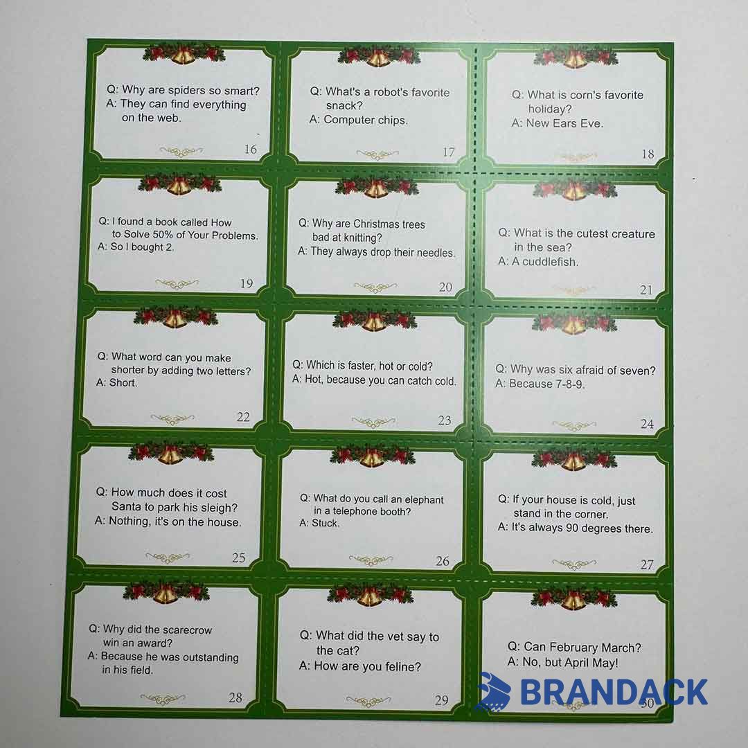 Bespoke Chris Crackers Sale with Design and Printing Service