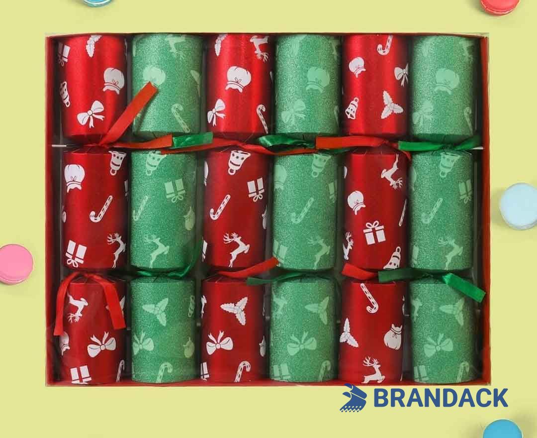 Custom Christmas Crackers with Good Gifts Inside