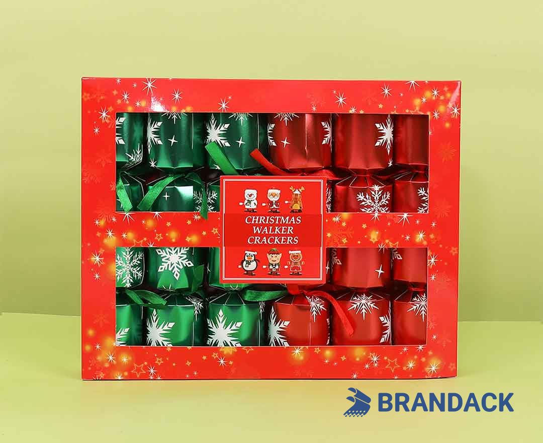 Custom Christmas Crackers with Good Gifts Inside