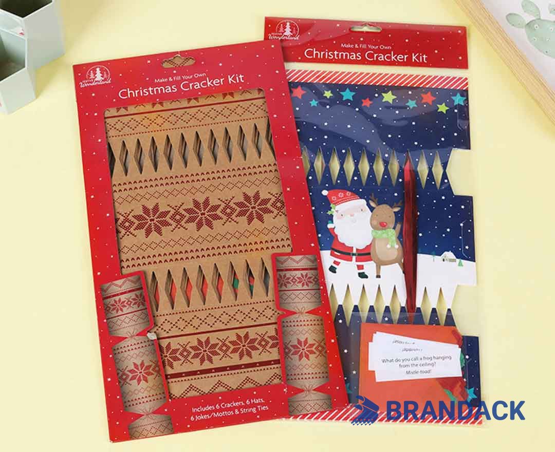 Custom Christmas Crackers with Good Gifts Inside