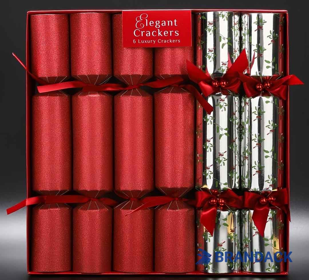 Custom Funny Adult Christmas Party Crackers with Snap