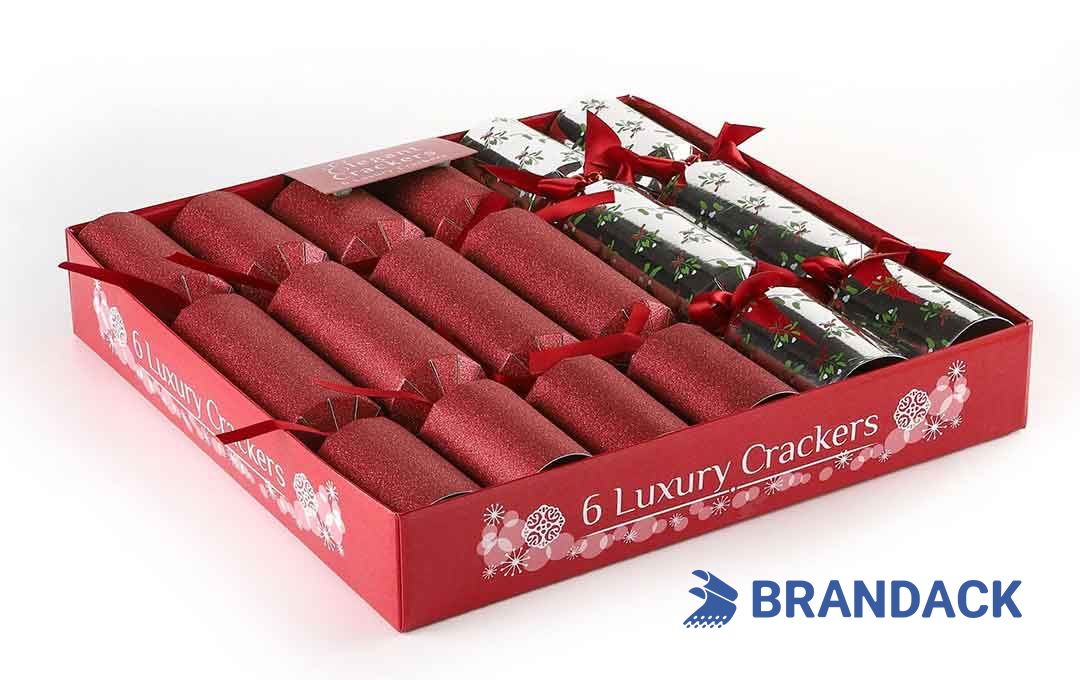 Custom Funny Adult Christmas Party Crackers with Snap