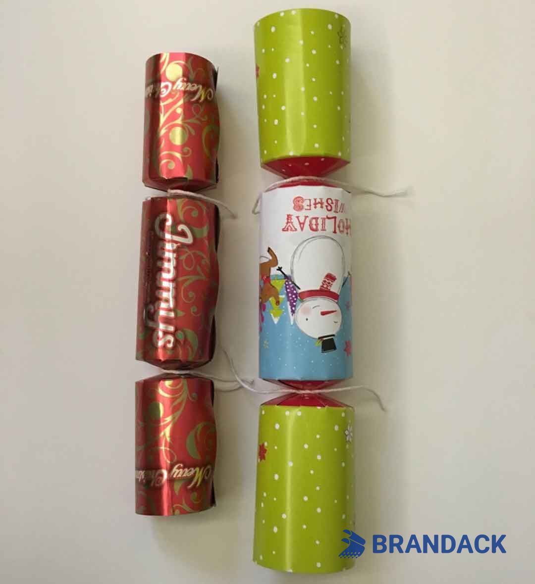 Custom Funny Adult Christmas Party Crackers with Snap