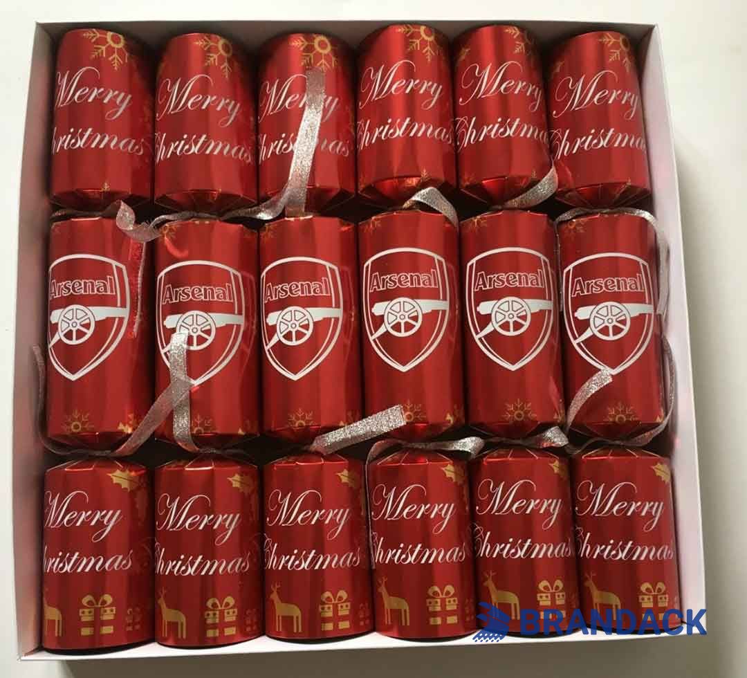 Custom Funny Adult Christmas Party Crackers with Snap