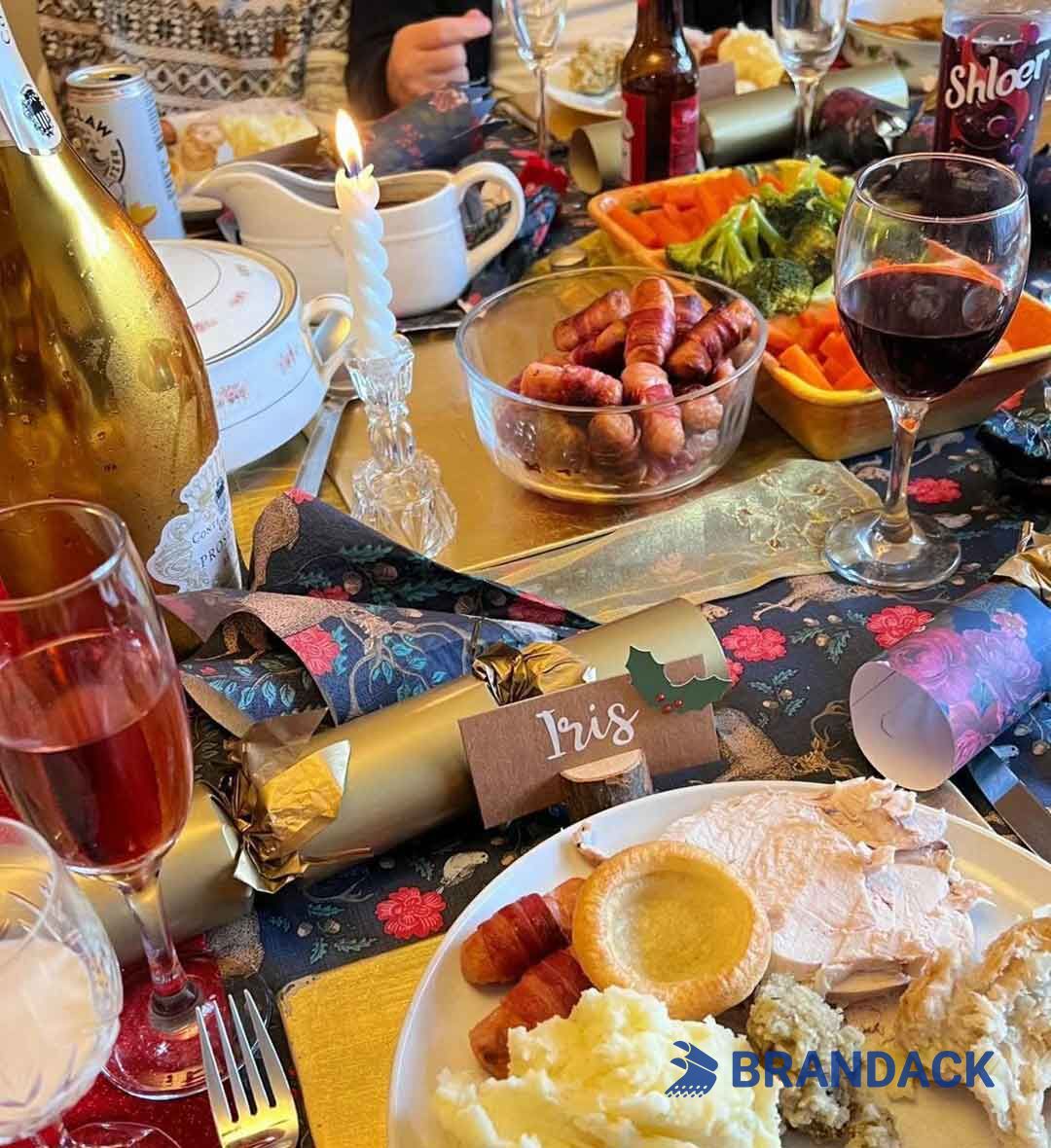 Custom Funny Adult Christmas Party Crackers with Snap