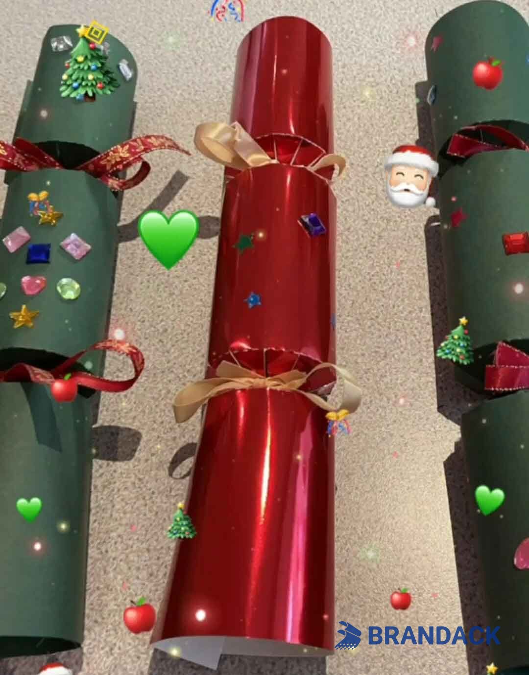 Bespoke Xmas Crackers with Games and Present Inside