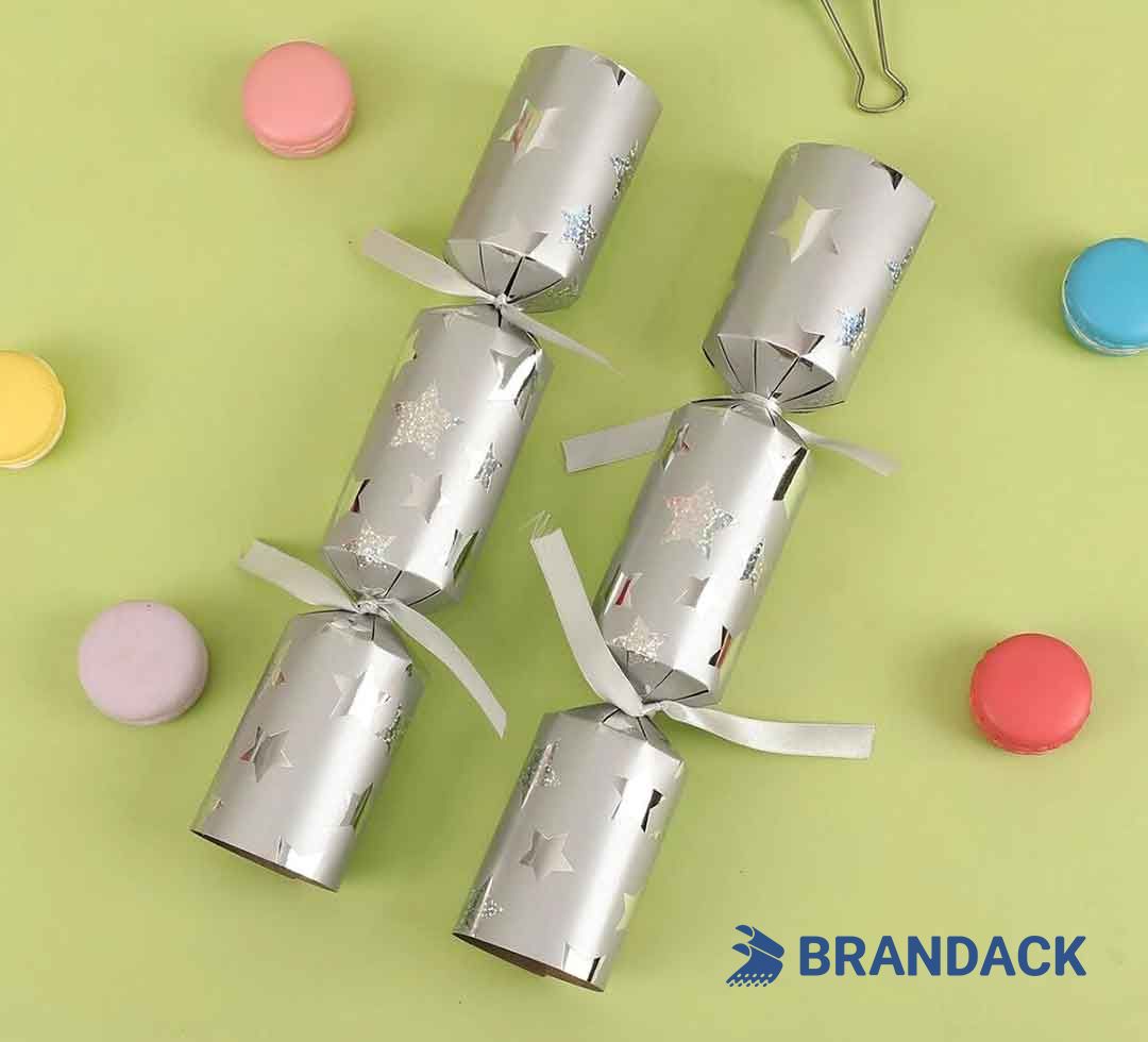Custom Cardboard Paper Christmas Crackers with Printing Services