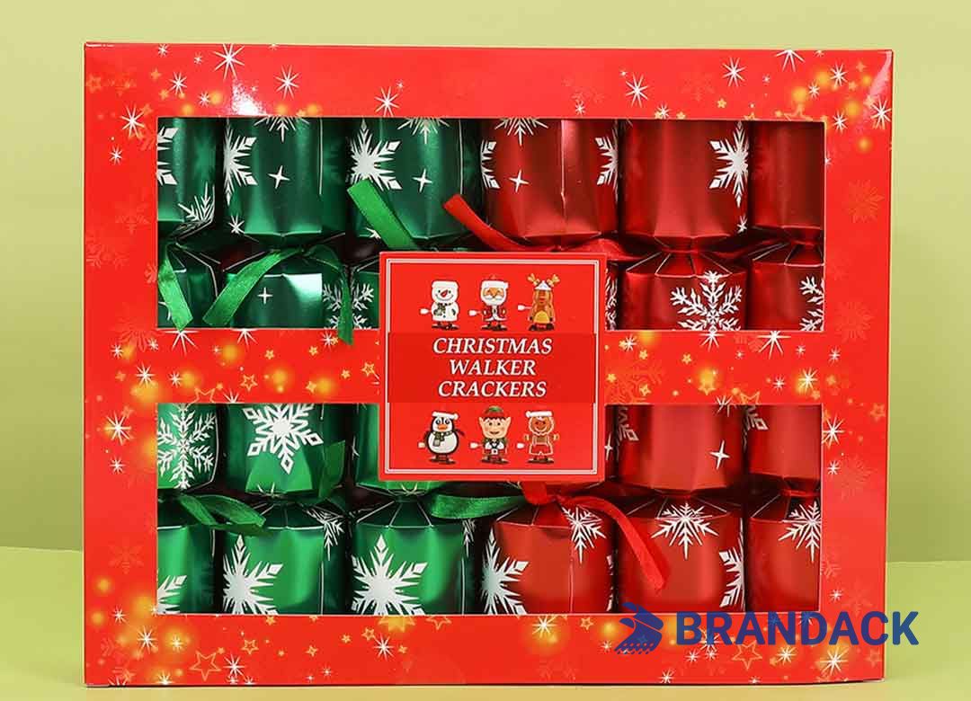 Custom Unique Christmas Cracker Kits with Design Service