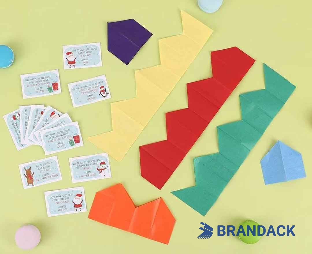 Custom Biodegradable Christmas Crackers Plastic Free with Paper Crown