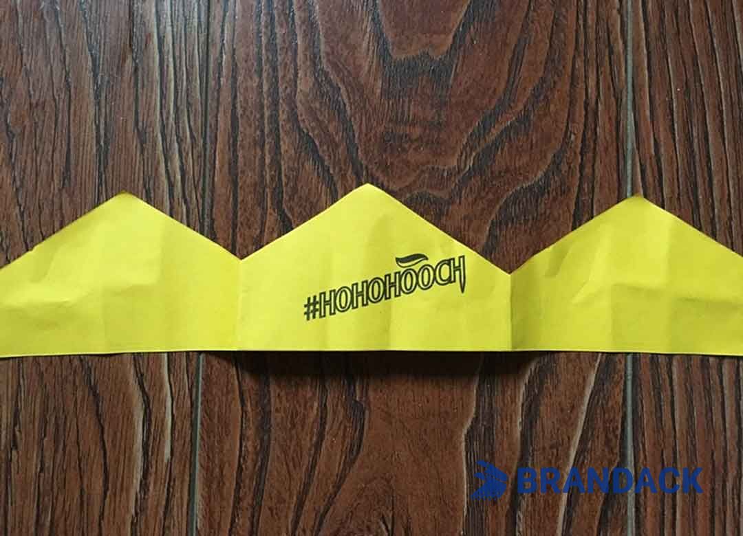 Custom Non Plastic Christmas Crackers with Paper Crown and Gifts